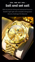 Zora Gem OLEVS 9809 Men's Quartz Fashion Watch