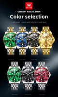 Zora Gem OLEVS 9809 Men's Quartz Fashion Watch